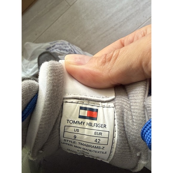 Tommy Hilfiger Abrams Sneaker Shoes‎ Mens 9 42 White TMABRAMS-Z Casual Preppy - Picture 3 of 11